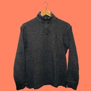 Polo Ralph Lauren Men’s (S) Gray Half-Zip Sweater